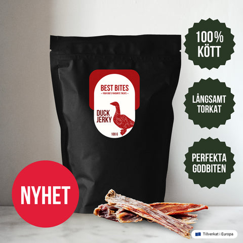 Anka Jerky (För päls + immunitet) - Best Bites