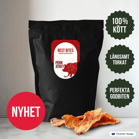 Fläsk Jerky (För energi + frisk hud) - Best Bites